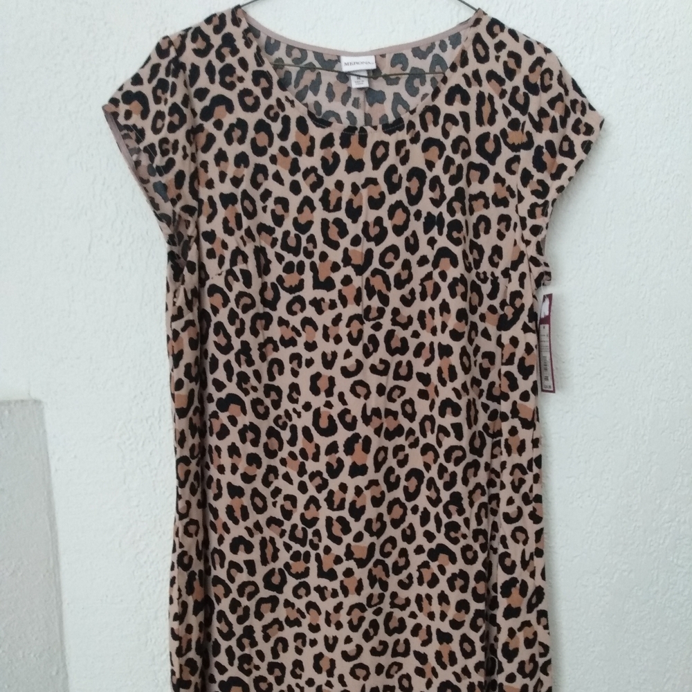 Merona leopard dress